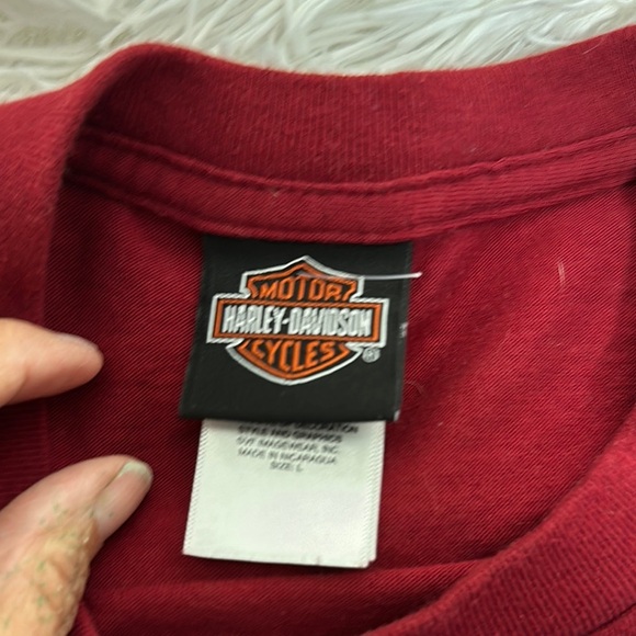 Harley-Davidson Red Short Sleeve Tee - Picture 2 of 8